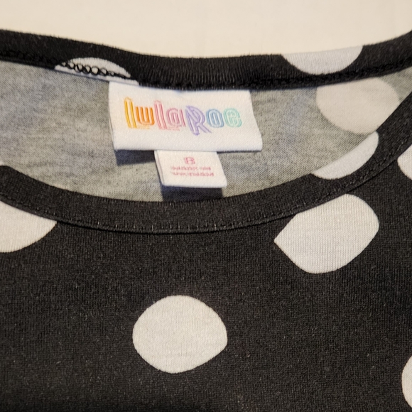 Lularoe size 8 Mae dress, Black and White - Picture 2 of 3